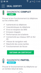 acheter un smartphone 100% vérifié.